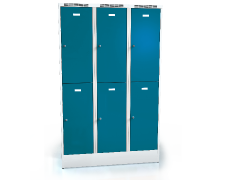  Divided cloakroom locker ALSIN 1920 x 1200 x 500